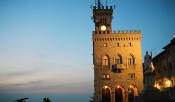 Palazzo Pubblico, la sede del parlamento di San Marino Palazzo Pubblico, sede del parlamento sammarinese